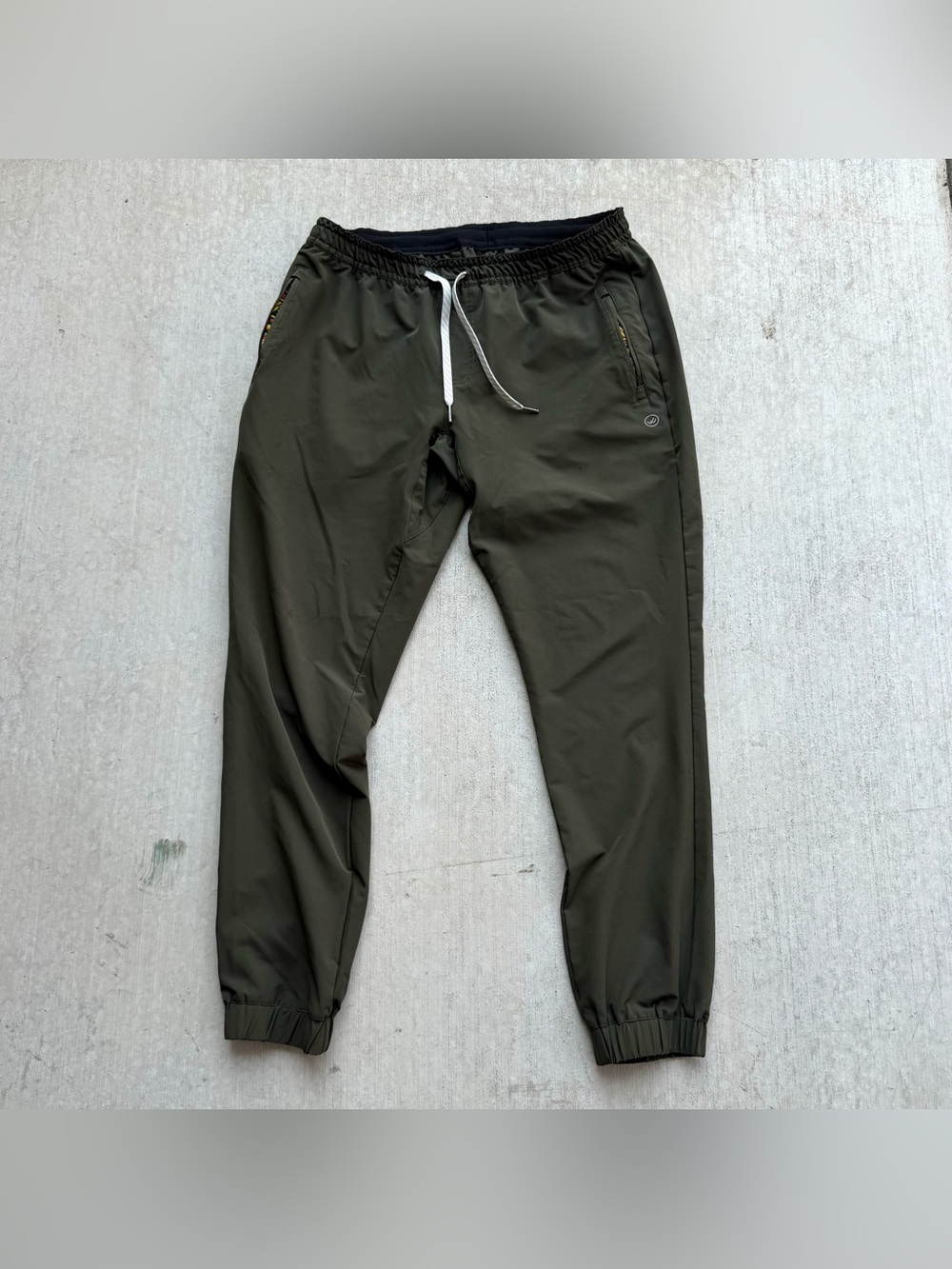 Wowie Hoth Technical Joggers Men Size XLT Drawstring Stretch Active